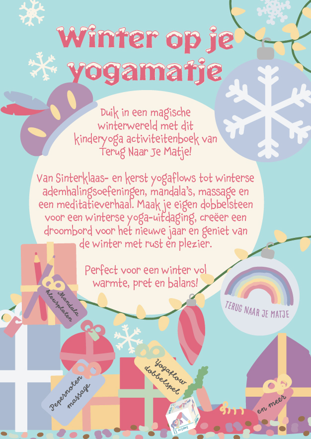 Winter op je yoga matje- Winterboek - Afbeelding 2