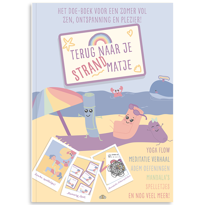 Zomerboek Kinderyoga: Terug Naar Je Strandmatje