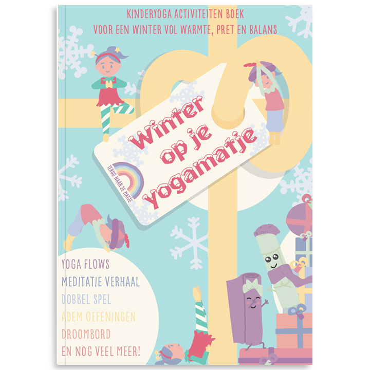 Winter op je yoga matje- Winterboek